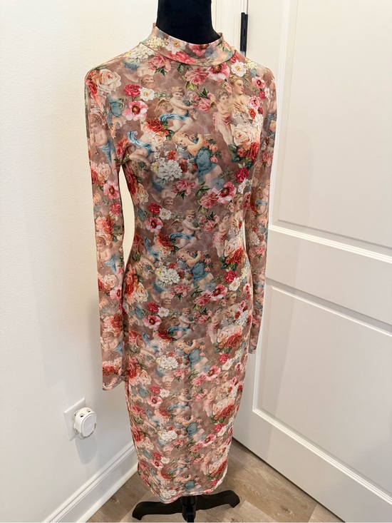 Boohoo Dresses & Skirts - Boohoo ‘Sheer Angel Dress’
